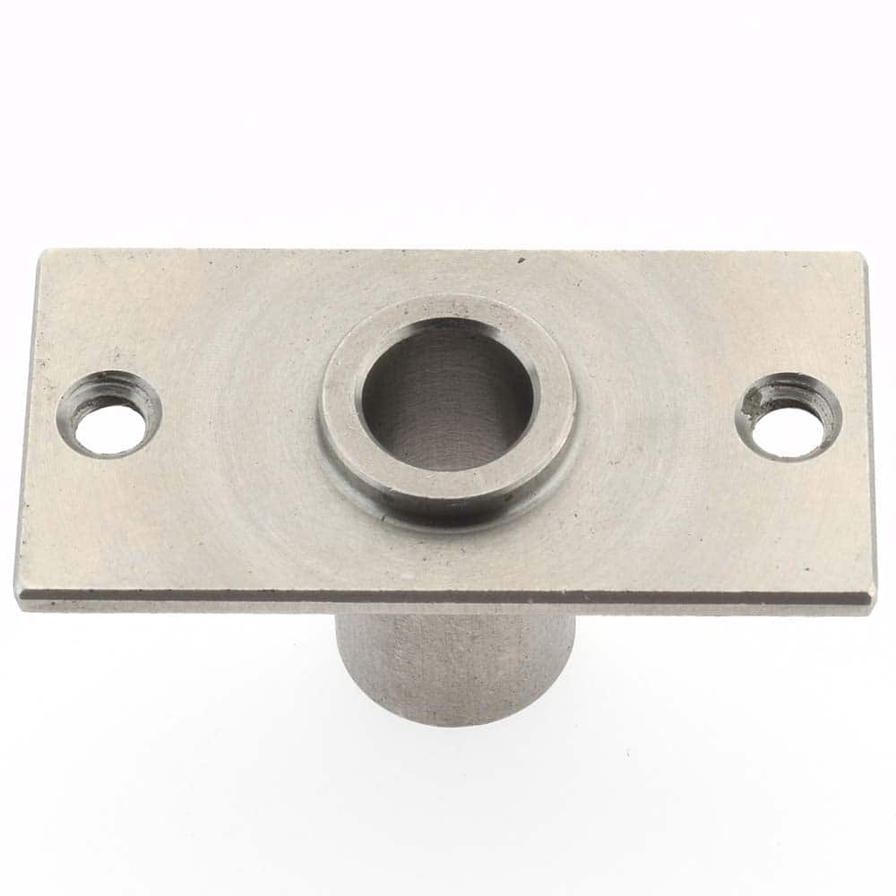 Gibraltar REFR-250-G 1/4" Pin Diam, #6-32 Mounting Hole, Rectangle Flange, Stainless Steel Quick Release Pin Receptacle 