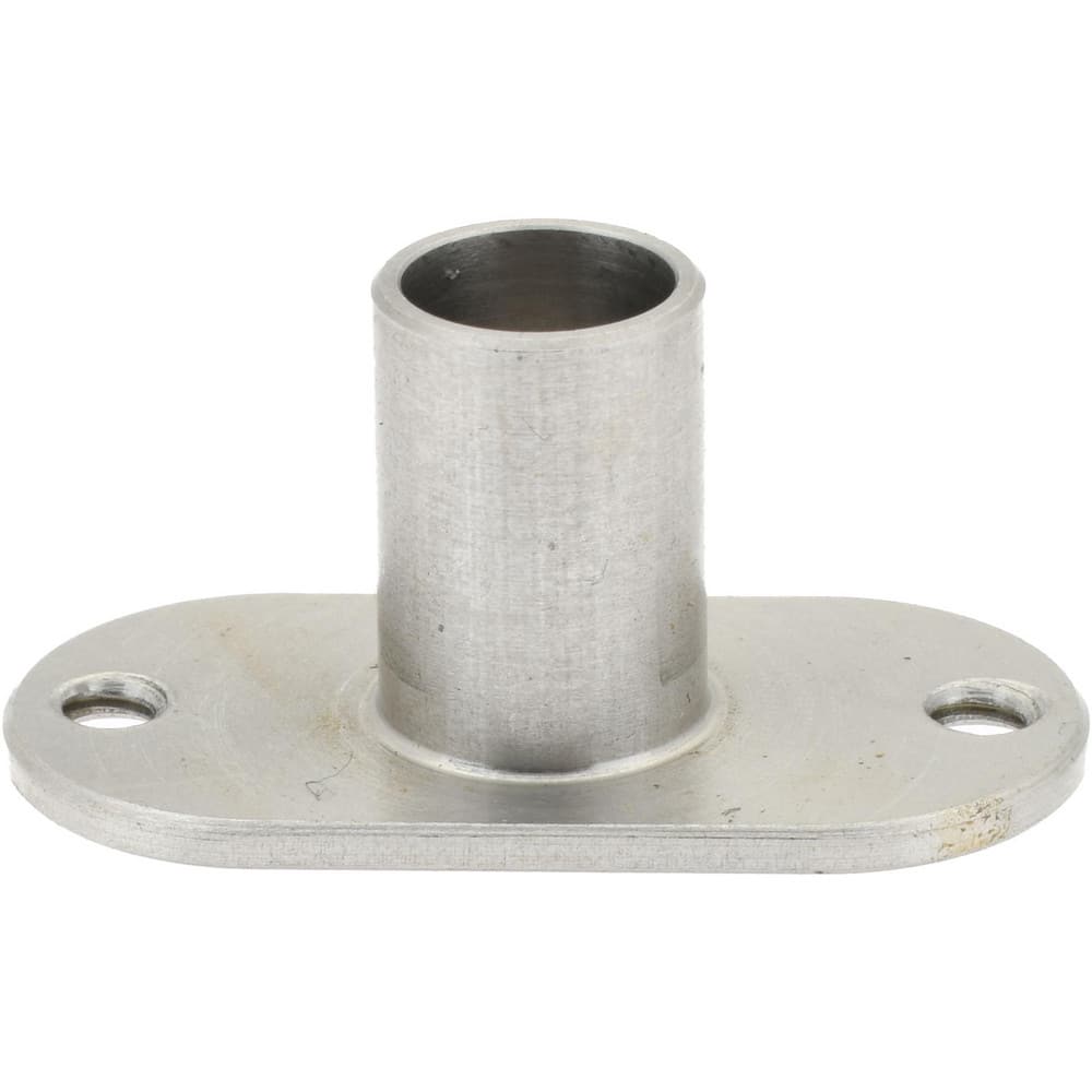 Gibraltar OBFR-250-G 1/4" Pin Diam, #6-32 Mounting Hole, Oblong Flange, Stainless Steel Quick Release Pin Receptacle 