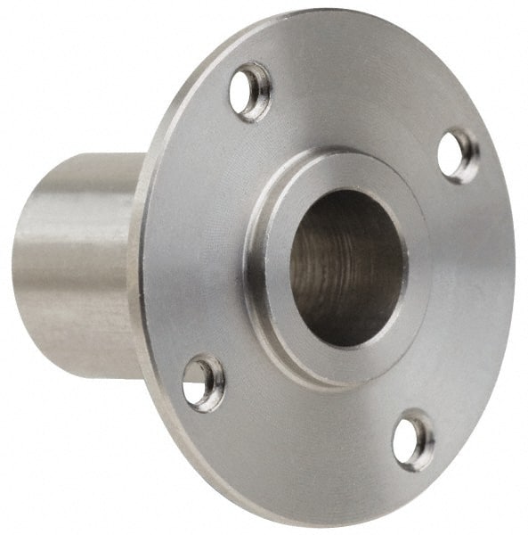 Gibraltar ROFR-375-G 3/8" Pin Diam, #6-32 Mounting Hole, Round Flange, Stainless Steel Quick Release Pin Receptacle 
