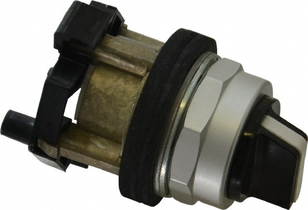 Eaton Cutler-Hammer HT8JAH3A Selector Switch Only: 2 Positions, Maintained (MA) - Maintained (MA), Black Knob Image