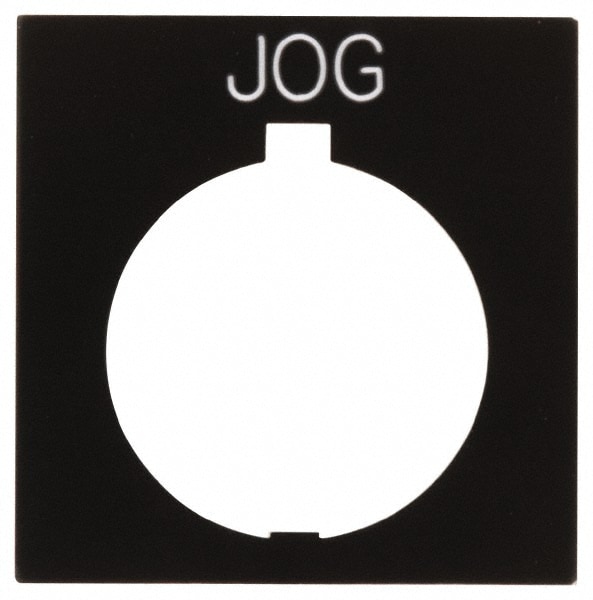 Square, Legend Plate - Jog
