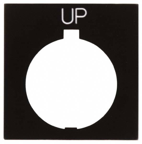 Square, Legend Plate - Up