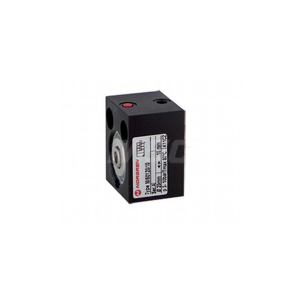 Block Clamp Cylinders; Effective Piston Area (Decimal Inch): 0.487 ; Operating Stroke Length (Inch): 0.3937in ; Maximum Output Force (Lb.): 40.5 ; Length Between Seal Hole Center & Edge (Inch): 0.9449in