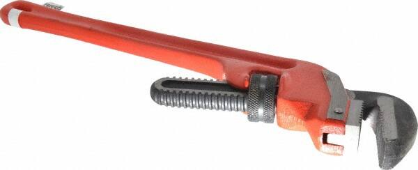 End Pipe Wrench: 18" OAL, Steel