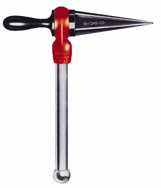 3/8 to 3 Pipe Capacity, Straight Pipe Reamer with Handle