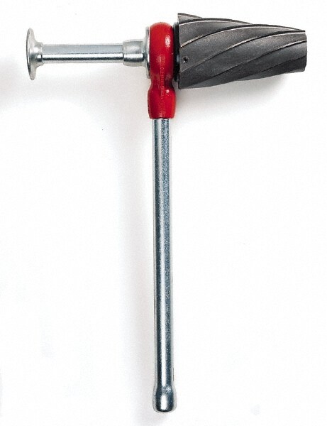 2-1/2 to 4 Pipe Capacity, Spiral Pipe Reamer with Handle