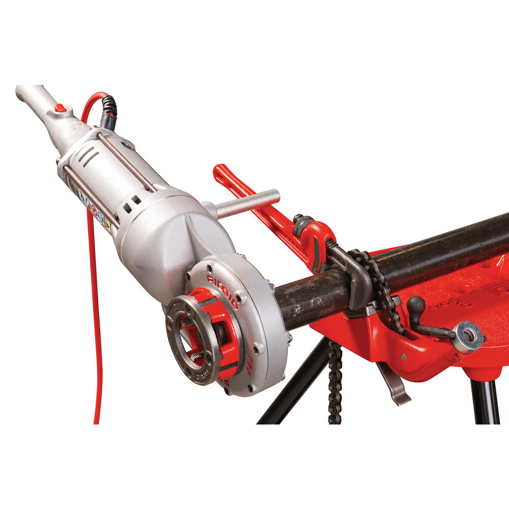 Threading Gear Machine Ridgid - Pipe Threading Machines: Chuck Type: Gear Head; Die Head Type ...