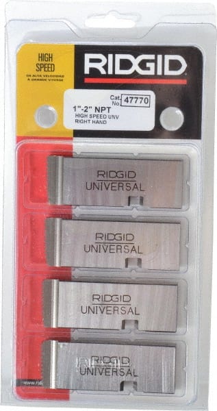 Ridgid 47770 Thread Chaser: 1-11-1/2 to 2-11-1/2 NPT, 16 ° Hook Angle, Right Hand 