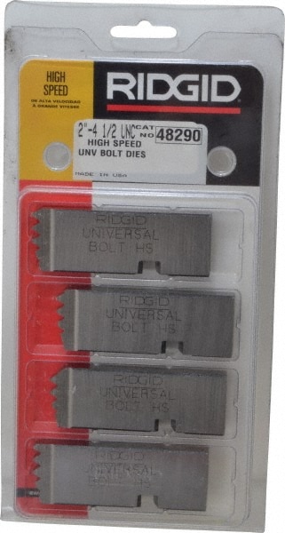 Ridgid 48290 Thread Chaser: 2 to 4-1/2 UNC, 6 ° Hook Angle, Right Hand 