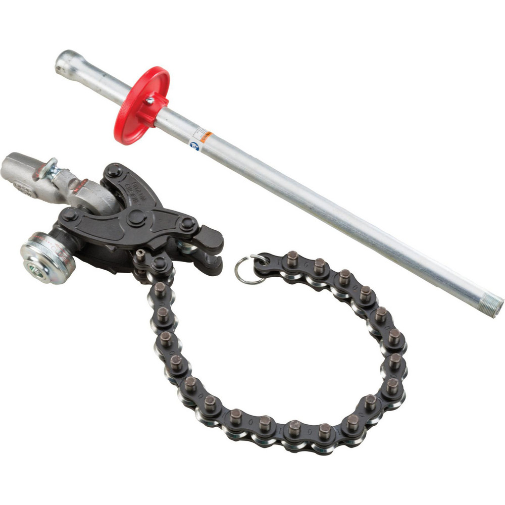 Hand Pipe Cutter: 1-1/2 to 6" Pipe - Cuts Hub & No Hub Soil Pipe, Cast Iron, Clay & Cement