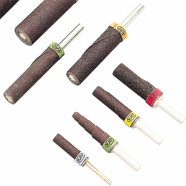 Standard Abrasives Straight Cartridge Roll 60 Grit, Zirconia Alumina