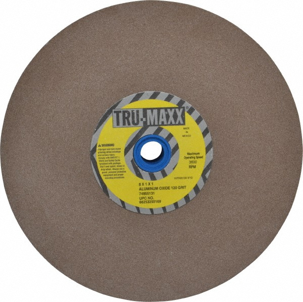 TruMaxx 120 Grit Aluminum Oxide Bench & Pedestal Grinding Wheel