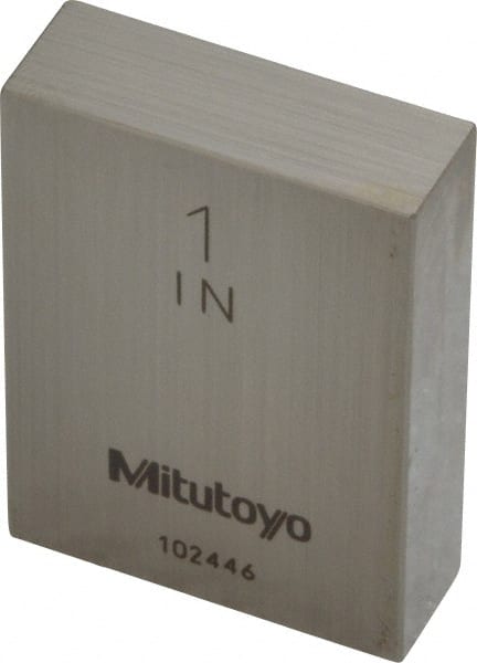 ASME Grade 00 Mitutoyo Steel Square Gage Block 0.112 Length 