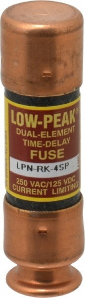 Cooper Bussmann LPN-RK-4SP Cartridge Time Delay Fuse: RK1, 4 A, 50.8 mm OAL, 14.3 mm Dia Image