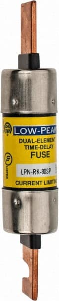 Cooper Bussmann LPN-RK-80SP Cartridge Time Delay Fuse: RK1, 80 A, 5-7/8" OAL 