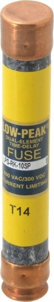 Cooper Bussmann LPS-RK-10SP Cartridge Time Delay Fuse: RK1, 10 A, 127 mm OAL, 20.6 mm Dia Image