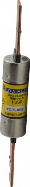 Cooper Bussmann LPS-RK-100SP Cartridge Time Delay Fuse: RK1, 100 A, 7-7/8" OAL 