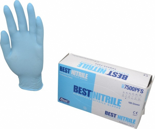 SHOWA Size S, 4 mil, Industrial Grade, Powder Free Nitrile Disposable