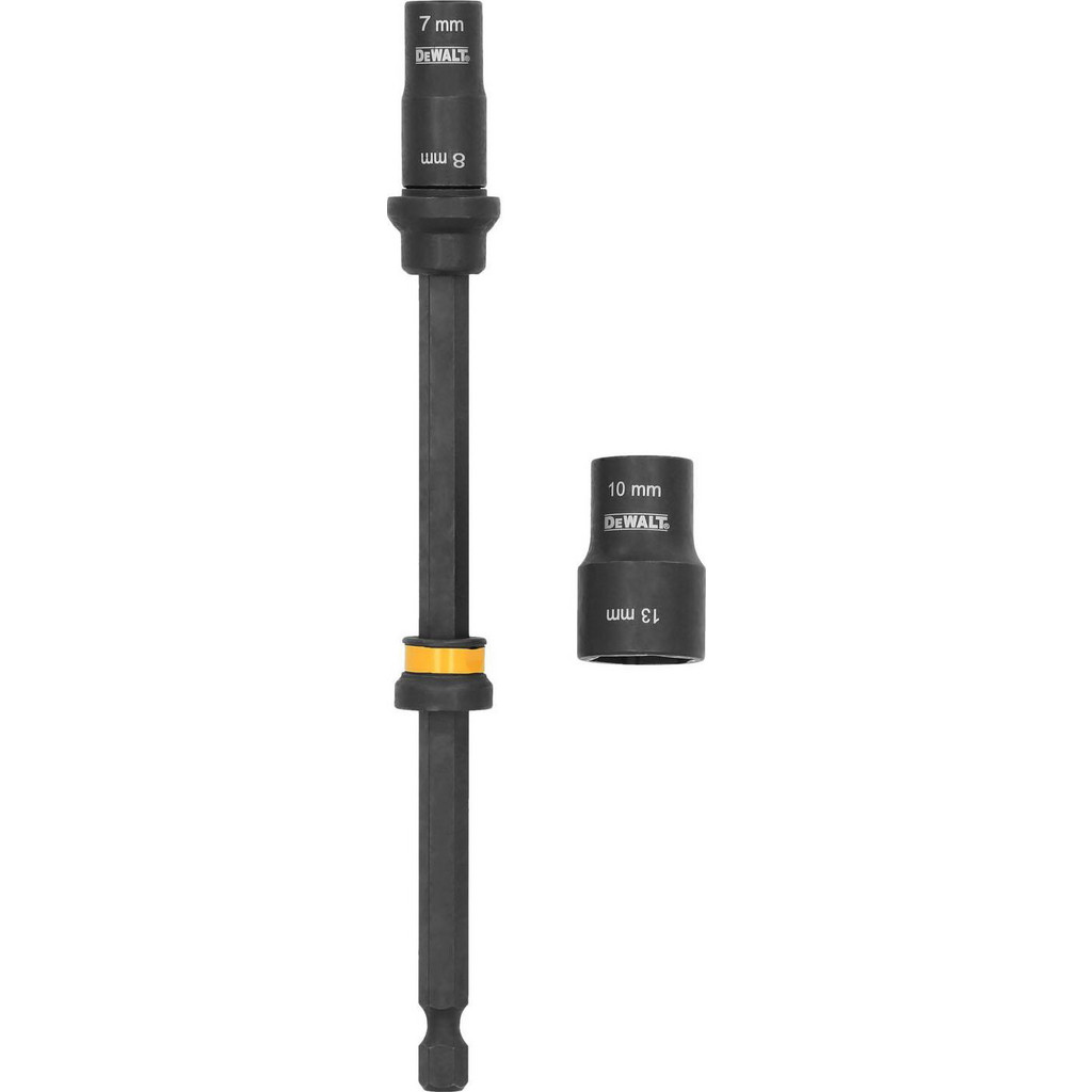DeWALT Power Screwdriver Bit Set Nut Driver: 3 Pc, 1/4 Hex" Drive | 3-Pack | Part #DWADENDEXT-2MM