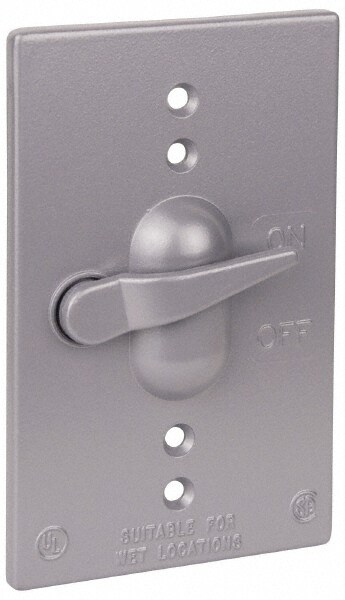 Switch Electrical Box Cover: Aluminum