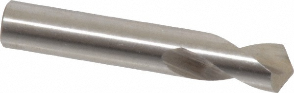 Spotting Drill: 1/4" Dia, 118 ° Point, 1-1/2" OAL, High Speed Steel