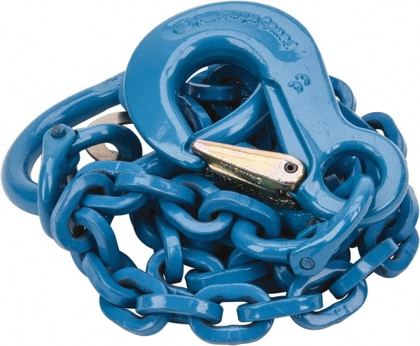 Pewag 7G120SOS/5 Chain Sling: 5 Long, 4,500 lb Vertical, Steel 