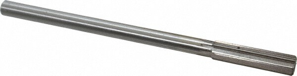 Value Collection SM0405130 Chucking Reamer: 0.513" Dia, 8" OAL, 2" Flute Length, Straight Shank, High Speed Steel Image