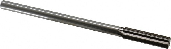 Value Collection SM0405350 Chucking Reamer: 0.535" Dia, 8" OAL, 2" Flute Length, Straight Shank, High Speed Steel Image