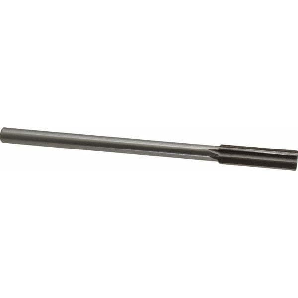 Value Collection SM0405630 Chucking Reamer: 0.563" Dia, 8" OAL, 2" Flute Length, Straight Shank, High Speed Steel Image