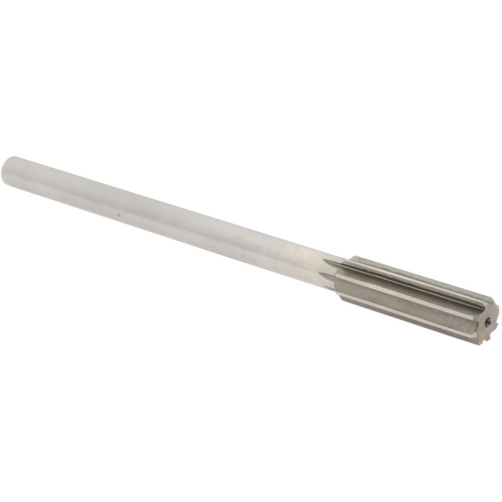 Value Collection SM0405800 Chucking Reamer: 0.58" Dia, 8" OAL, 2" Flute Length, Straight Shank, High Speed Steel Image