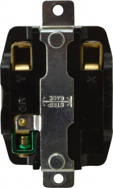 Hubbell Wiring Device-Kellems CS8269 250 VAC, 50 Amp, Self Grounding Receptacle Image