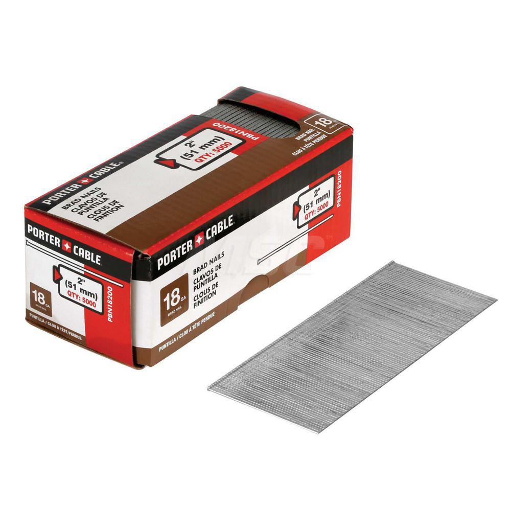 PorterCable 18 Gauge 2" Long Brad Nails for Power Nailers 74962762
