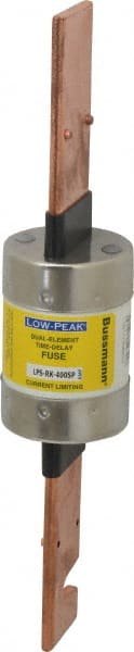 Cooper Bussmann LPS-RK-400SP Cartridge Time Delay Fuse: RK1, 400 A, 11-5/8" OAL 