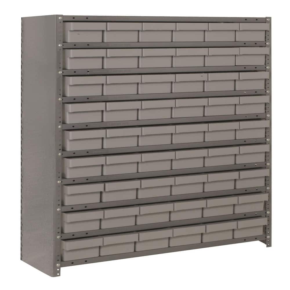 Quantum Storage CL1239-401601GY 42 Bin Closed Shelving System 