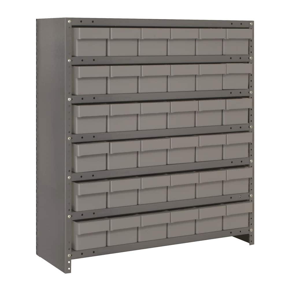 Quantum Storage CL1239-601701GY 32 Bin Closed Shelving System 