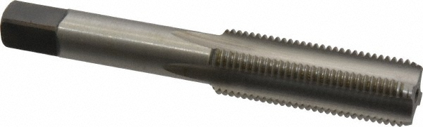 Kennametal 1542887 9/16-18 Bottoming RH H3 Bright High Speed Steel 4-Flute Straight Flute Hand Tap Image