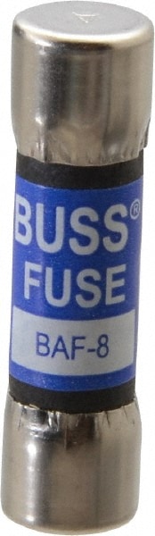Cartridge Fast-Acting Fuse: 8 A, 10.3 mm Dia