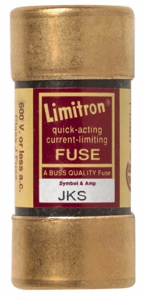 Cooper Bussmann JKS-3 Cartridge Fast-Acting Fuse: J, 3 A, 20.6 mm Dia Image