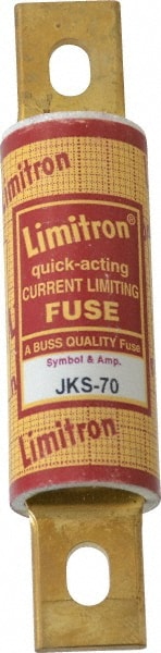 Cooper Bussmann JKS-70 Cartridge Fast-Acting Fuse: J, 70 A, 28.6 mm Dia Image