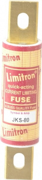 Cooper Bussmann JKS-80 Cartridge Fast-Acting Fuse: J, 80 A, 28.6 mm Dia Image