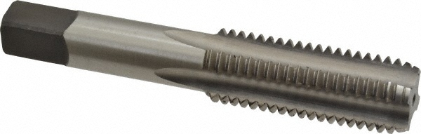 Kennametal 1542913 3/4-10 Bottoming RH H3 Bright High Speed Steel 4-Flute Straight Flute Hand Tap Image