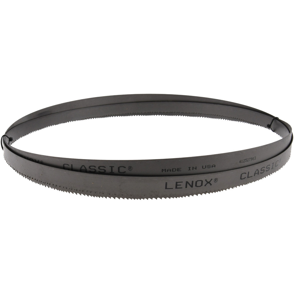 Photos - Chain / Reciprocating Saw Blade Lenox | Classic Welded Band Saw Blade: 10' 10-1/2 Long x 3/4" Wide, 6 to 10 TPI - High Speed Steel, Toothed, Milled & Variab