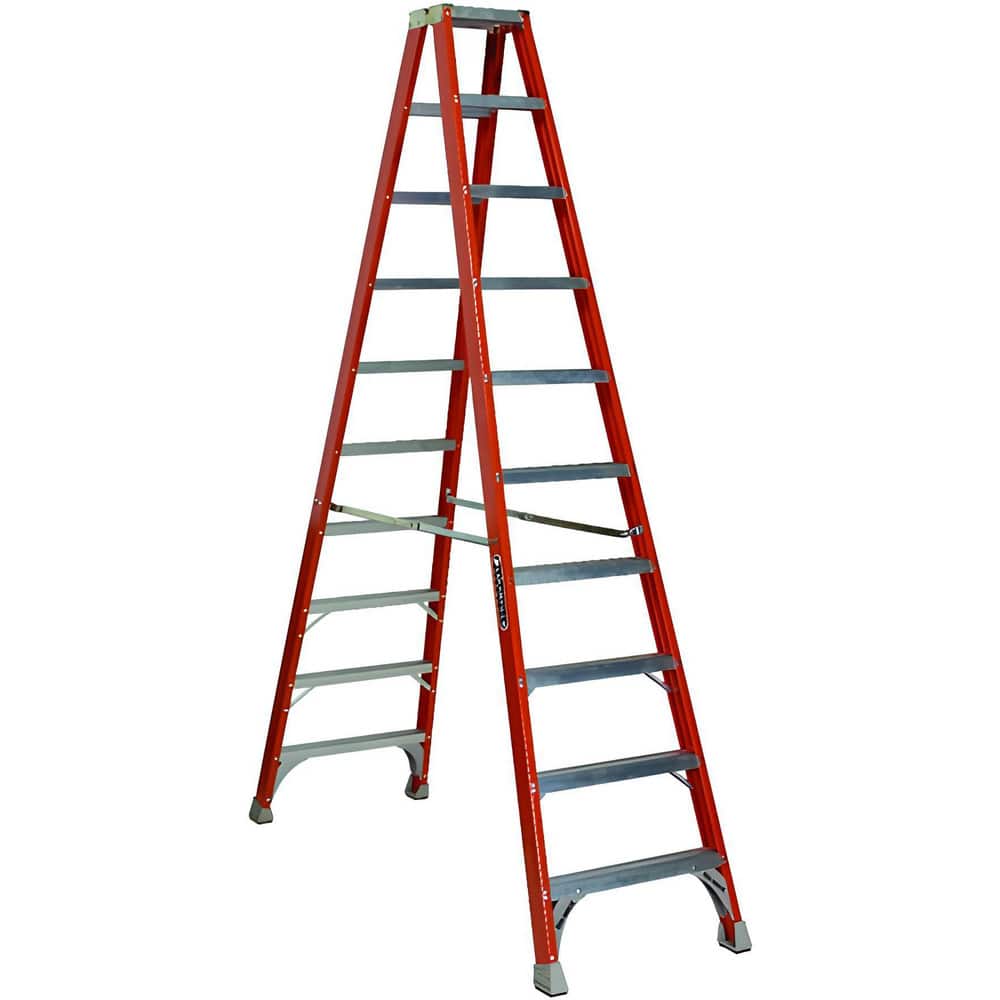 5-Step Fiberglass Step Ladder: Type IA, 4' High