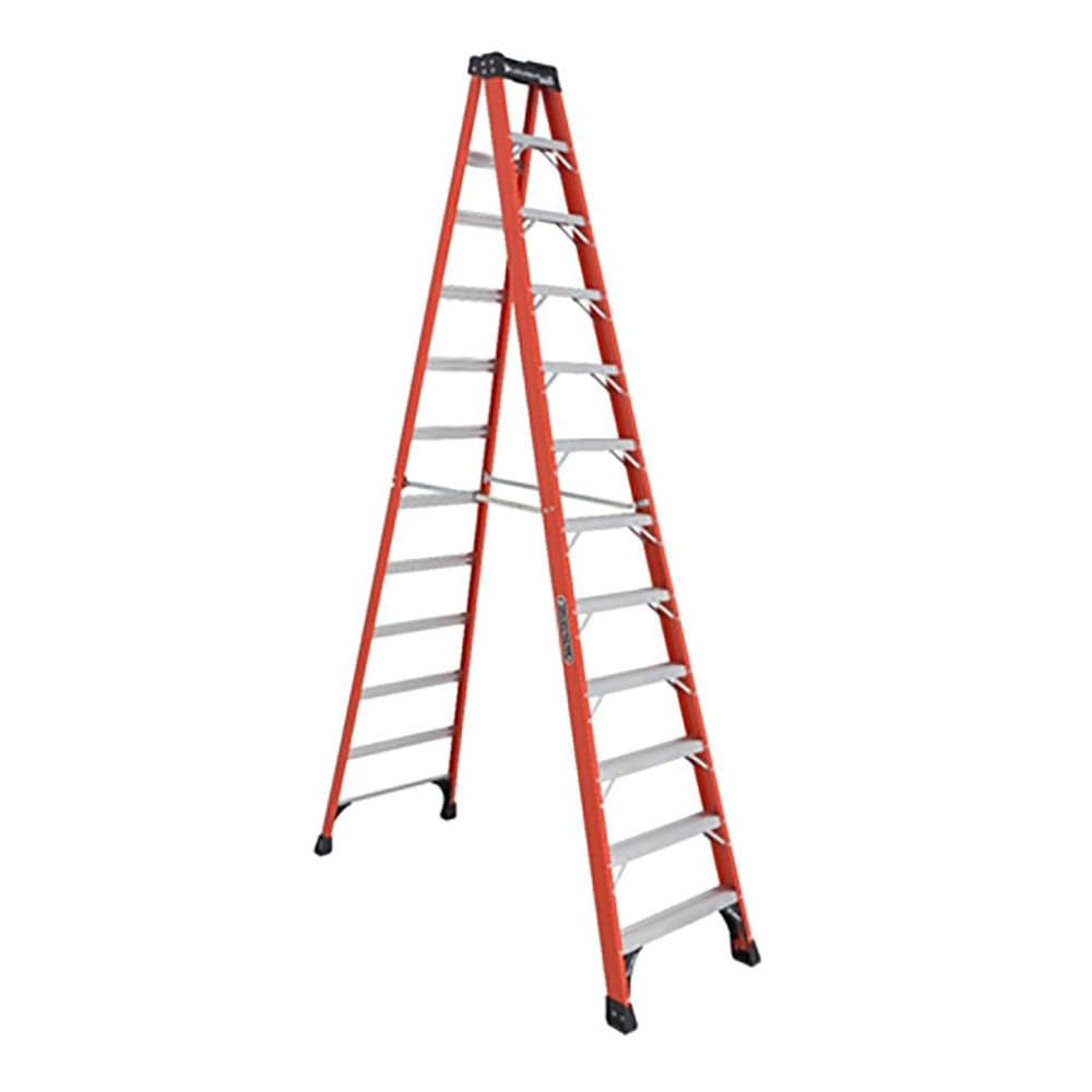 Louisville FS1412HD 5-Step Ladder: Fiberglass, Type IAA, 12 OAH Image