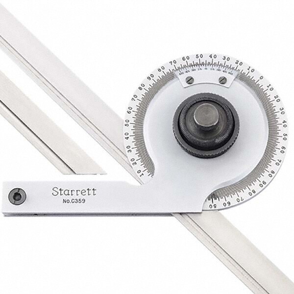 Starrett - 7, 12 Inch Long Blade, 360° Max Measurement, Bevel ...