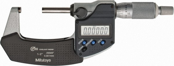 Mitutoyo - Electronic Outside Micrometer: 1