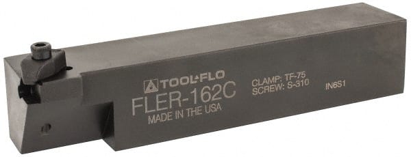 Tool-Flo 93101608C Indexable Threading Toolholder: External, Right Hand, 1 x 1" Shank 