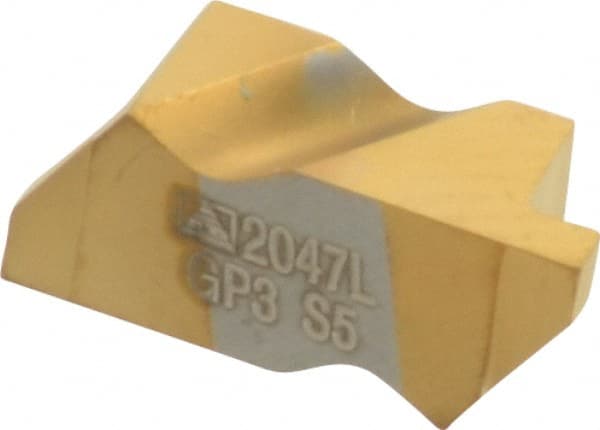 Tool-Flo 562647LJ5R Grooving Insert: FLG2047 GP3, Solid Carbide 