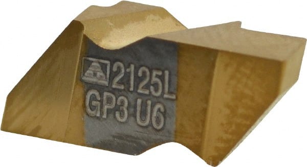 Tool-Flo 562825LJ5R Grooving Insert: FLG2125 GP3, Solid Carbide 