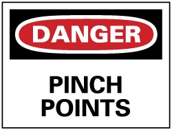 Accident Prevention Sign: Rectangle, 